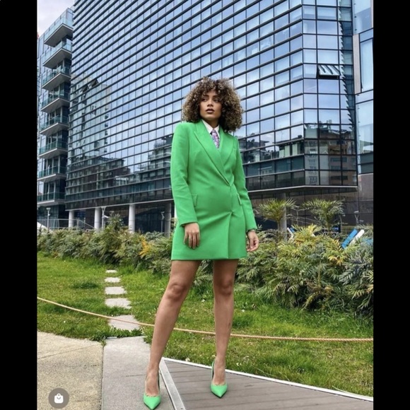 Zara double breasted blazer dress. - Picture 14 of 16